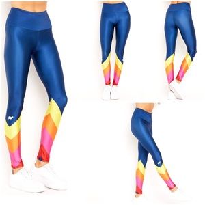 Navy Retro Sport Legging*